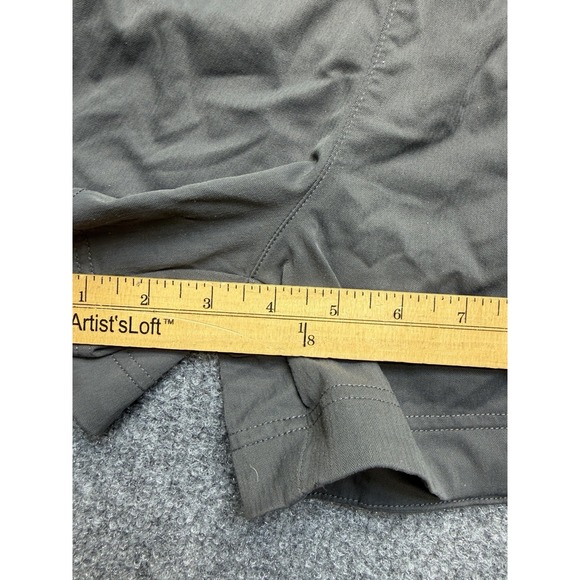 Girls Northface Shorts Wise Large 14-16‎ Gray Pockets Elastic Waist Drawstring - Picture 5 of 6
